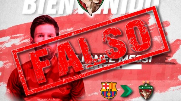 Tlaxcala FC bromeó con la posibilidad de fichar a Messi.