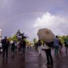 Aparece arcoíris sobre el Palacio de Buckingham poco antes del fallecimiento de Isabel II