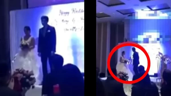 Hombre expone a novia infiel en su boda