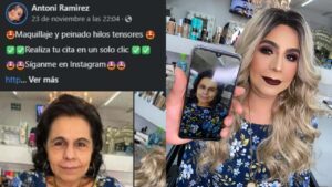 Maquillista rejuvenece a sus clientas