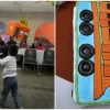 Niño fan del metro celebra su cumpleaños con fiesta temática