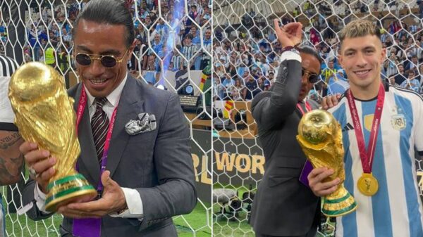 FIFA investiga cómo entró el chef Salt Bae a la cancha en la final de Qatar 2022