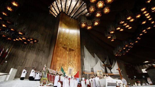 Como cada año, peregrinos de todo el país acuden a la Basílica de Guadalupe a celebrar el 12 de diciembre.