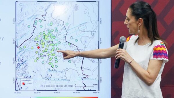La Jefa de Gobierno, Claudia Sheinbaum, destacó la inversión de 41 millones de pesos (mdp) para el proyecto del Sistema de Información Sísmica de la Ciudad de México.